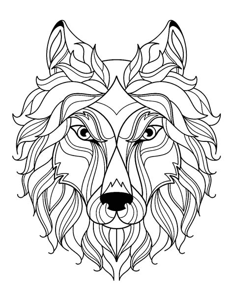 Giant Coloring Page For Adults