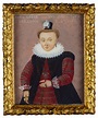 Brunswick-Lüneburg Court miniaturist (c. 1595) - Anna, wife of Johann ...
