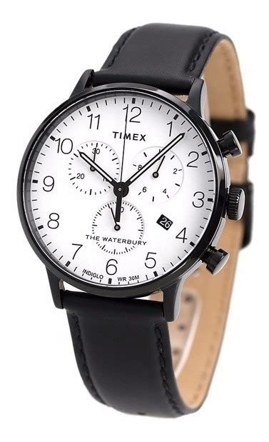 Timex Tw R Waterbury Classic Chronograph Agente Ofici Env O Gratis