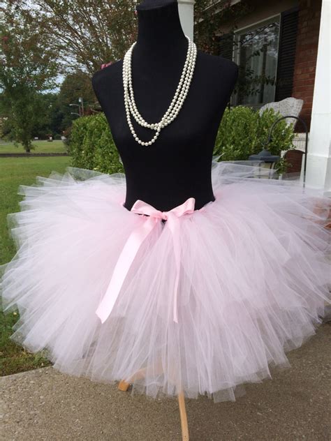 Light Pink Adult Tutu For Waist Up To 34 12 Great For Etsy