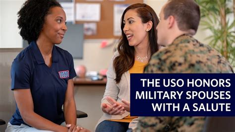 Uso Celebrates Military Spouses With A 6 Month Salute Youtube