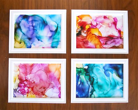 How To Make Gorgeous Fired Alcohol Ink Art {it S So Easy } It S Always Autumn