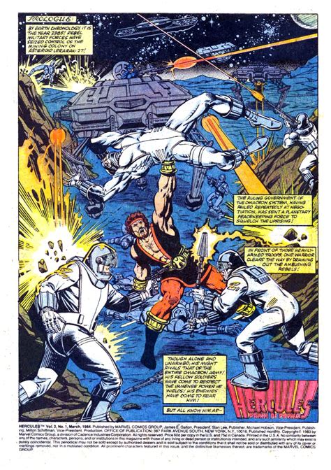 Read Online Hercules 1984 Comic Issue 1