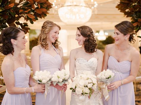 Pale Lavender Bridesmaids Dresses1 Elizabeth Anne Designs The