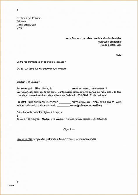 Document Mod Le Lettre De R Siliation De Bail T L Charger