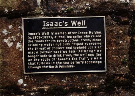 Isaacs Well Plaque © Roger Morris Geograph Britain And Ireland