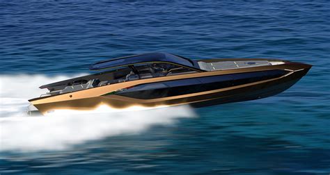 Tecnomar Lamborghini 63 Un Yacht De Luxe Inspiré De Lautomobile