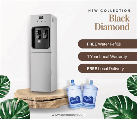 Buy Water Dispenser Black Diamond Bottom Load In Singapore Pere Ocean