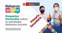 MINEDU Preguntas frecuentes sobre la estrategia Refuerzo escolar 2022 ...