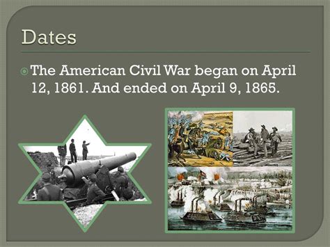 Ppt The American Civil War Powerpoint Presentation Free Download