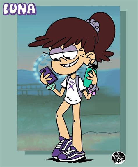 Vsco Girl Luna By Thefreshknight On Deviantart Loud House Characters