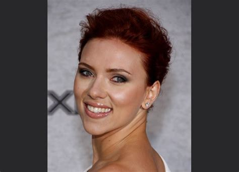 Scarlett Johansson S Short Hair Mimic