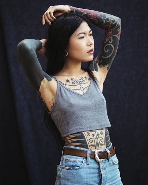 Guy Le Tattooer Asian Tattoos Girl Tattoos Tattoos For Women Tatoos
