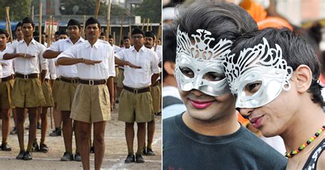 Rss Eases Its Stands On Homosexuality Says Gay Sex Is Not A Crime