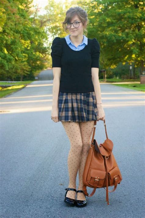 Tights Obsession Geek Chic Outfits Fashion Preppy Outfits
