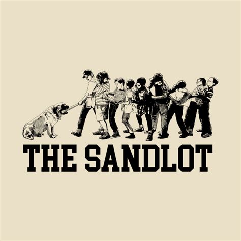 The Sandlot Gang Logo Ver The Sandlot T Shirt Teepublic