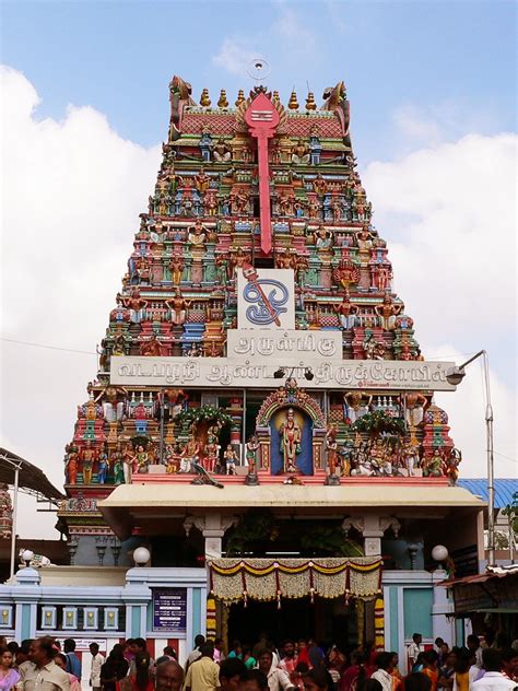 Divya Darisanam Temples Of Chennai Vadapalani Muruga Temple Chennai
