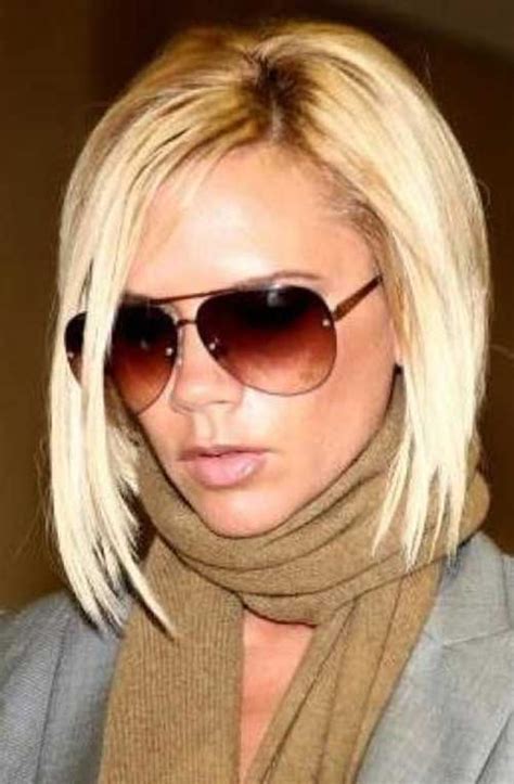 Side bangs do a good job of contouring your face and emphasizing your beauty. 15 Victoria Beckham Short Blonde Hair | Short Hairstyles ...
