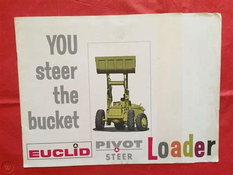 1950s60s Euclid L 20 And L 30 Pivot Steer Loaders Tractor Dealer Sales