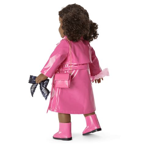 American Girl® X Something Navy Perfectly Pink Trench For 18 Inch Doll