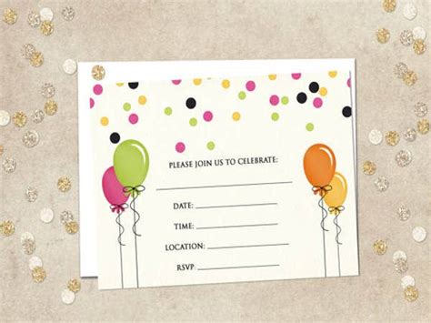 9 Blank Invitations Free Psd Vector Ai Eps Format Download Free