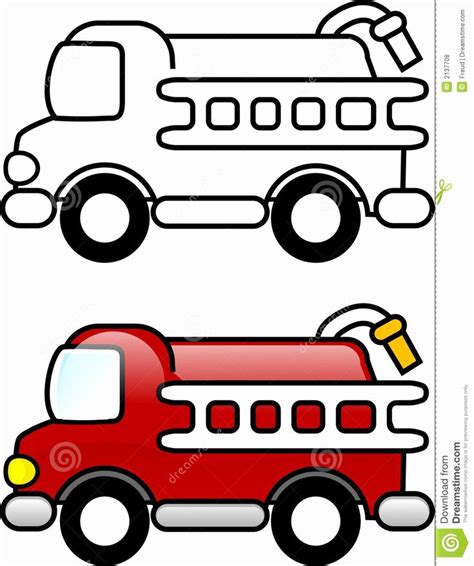 fire truck coloring pages    firetruck clipart black  white truck coloring pages