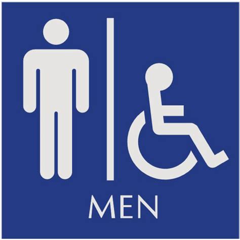 Men Restroom Sign Clipart Best