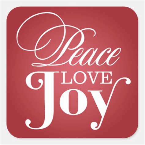 2000 Peace Love Joy Stickers And Peace Love Joy Sticker Designs Zazzle