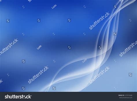 Wavy Abstract Backgrounds In Different Shades Of Blue