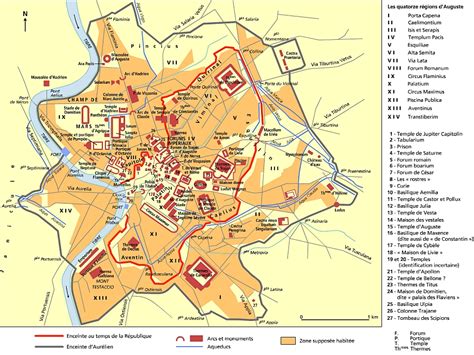 Carte De Rome En Francais