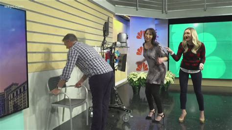 Jay Crawford Besty Kling And Stephanie Haney Try The Chair Challenge