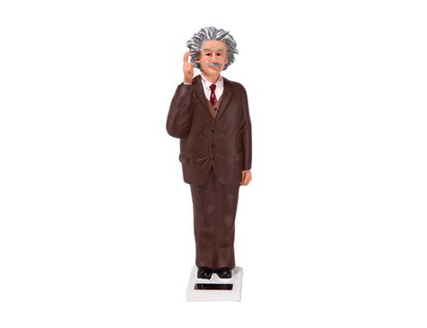 Einstein Solar Figurine From Kikkerland