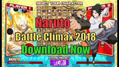 Free Download Naruto Shippuden Battle Climax Mugen Youtube