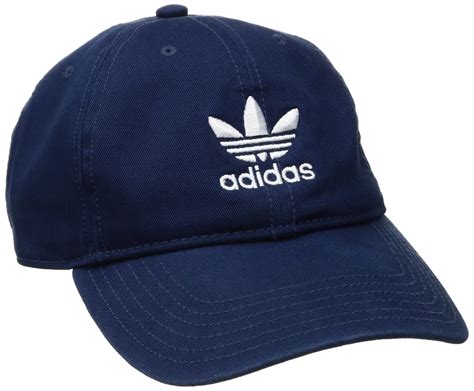 Adidas Womens Originals Relaxed Fit Cap One Size Collegiate Navywhite