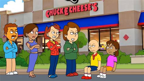 Caillou Misbehaves At Chuck E Cheese Youtube Otosection
