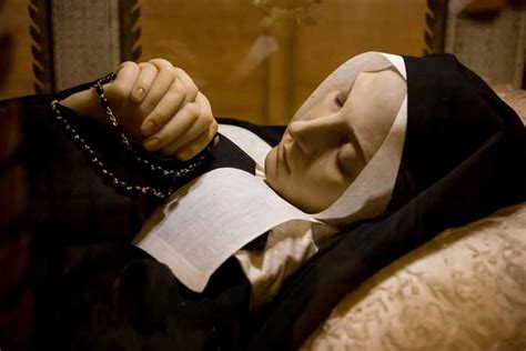 Shrine Of St Bernadette Soubirous Of Nevers France And Her Incorrupt Body Which Has Not Decayed