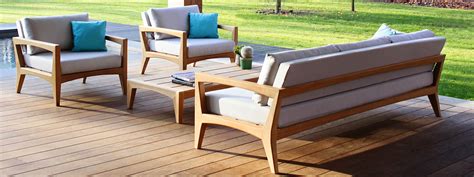 The always chic home retailer brings the same level of style and quality to the great outdoors with a selection of patio furniture ranging from sleek patio chairs to sectionals and dining sets. Royal Botania ZENHIT Teak Garden Sofa | Modern Teak Furniture.