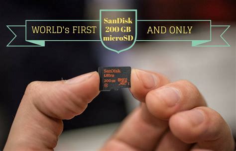 The sd and microsd variants are most commonly used in smartphones and digital cameras. World's First And Only 200GB microSD Card Now Available From SanDisk | Megaleecher.Net