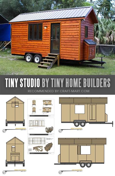 Best Custom Tiny House Trailers And Kits With Plans For Super Tight