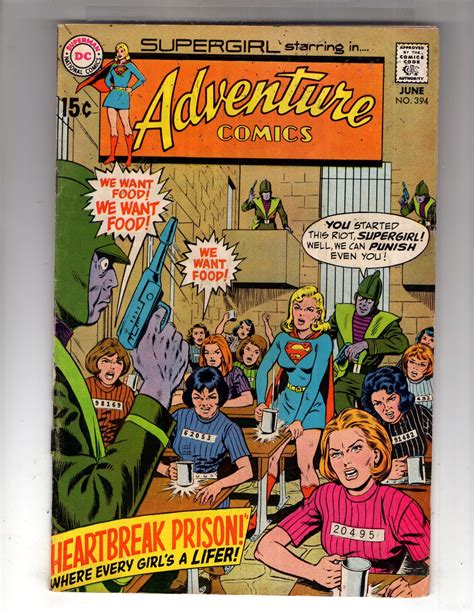Adventure Comics 394 1970 Early Bronze Age Dc Hc1 Comic Books