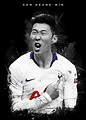 'Son Heung Min' Metal Poster - Creativedy Stuff | Displate in 2020 ...