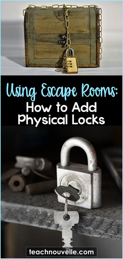 Adding Physical Locks To Escape Rooms