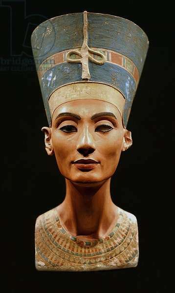 Egypt Nefertiti 1370 Bc C 1330 Bce Great Queen Of Pharaoh