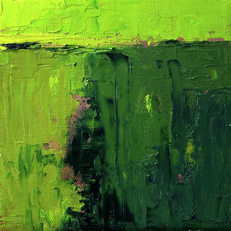 Abstract Painting Green Top Painting Ideas