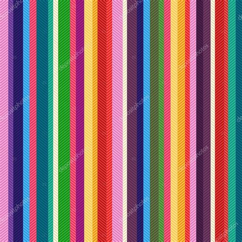 Seamless Colorful Stripes Textured Pattern — Stock Vector © Pauljune