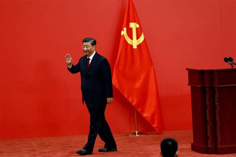 Xi Jinping Re Elected As General Secretary Of Communist Party Of China