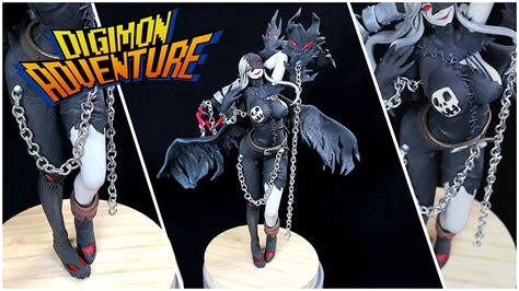 Digimon Adventures Ladydevimon Clay Figure Making Tutorial Youtube