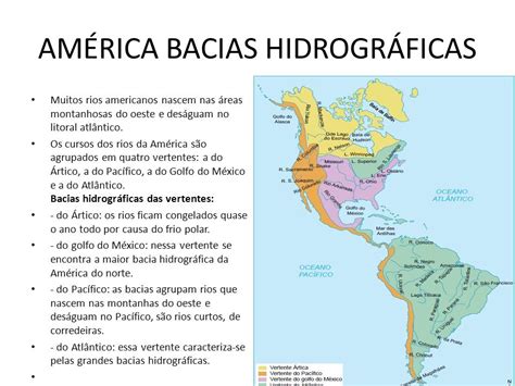 Principais Rios Do Continente Americano