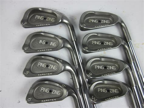 Ping Zing Black Dot Iron Set 3 Pw Regular Jz Steel Right Handed 3775