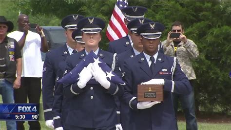 Funeral Held For Air Force Veteran After Months Long Search Turns Up